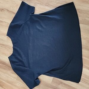 Womens large black dress shirt